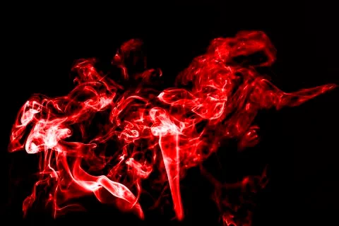 Red smoke Stock Photos