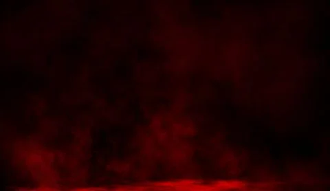 Red smoke stage studio. Abstract fog texture. Stock Illustration