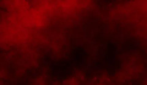 Red smoke texture on islotaed background. Misty background effect Stock Illustration
