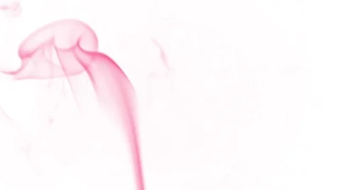 Red smoke on a white background Stock Footage 60799644