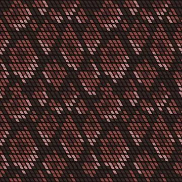 Red Snake Skin Seamless Pattern Wild Animal Background 스톡 일러스트