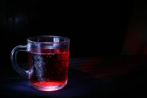 Red soda Foto stock