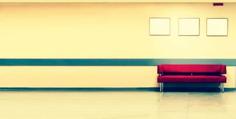 Red Sofa, interior design, office minimalism Red Sofa Interi 写真素材