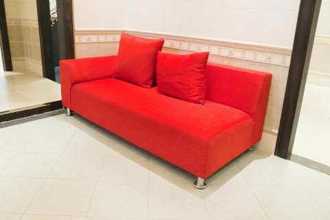 Red Sofa Stock Photos