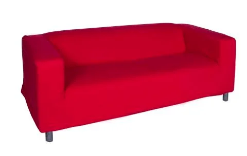 Red sofa Stock Photos