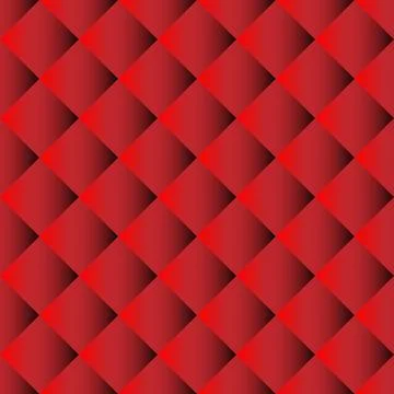 Red Sofa seamless pattern Illustrazione stock