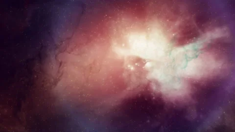 Red Soft Clouds Nebula Stock Footage 231456089