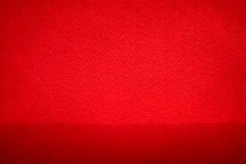 Red soft wall and floor interior background Foto stock