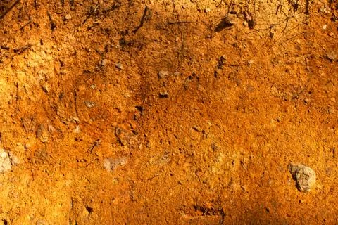 Red soil texture Stock-Fotos