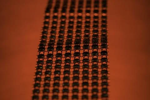 Red solid color background with light pattern as photo 스톡 사진