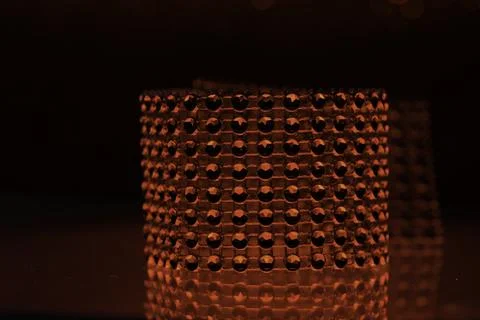 Red solid color background with light pattern as photo Stock Photos