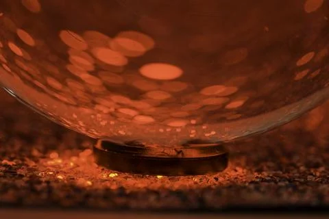 Red solid color background with light pattern as photo 스톡 사진