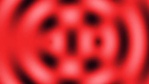 Red sound cymatic interference pattern video Stock Footage 341721315