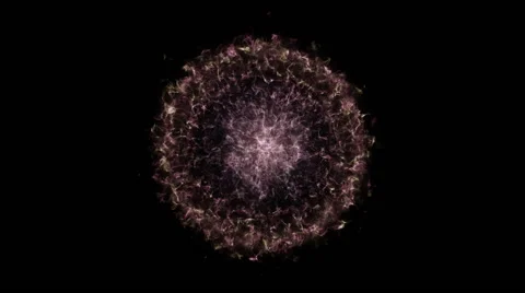 Red source of energy Video stock 65831902