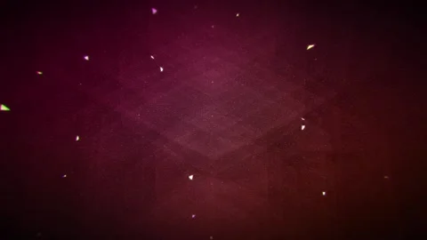 Red Space Gradient with Floating Triangle Particles Motion Background Vídeo Stock 143121965