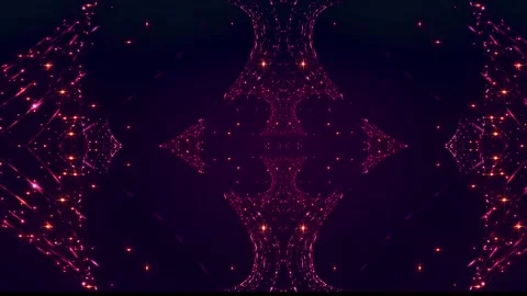 Red Sparkel Particles Motion Graphics Animated Background Loop Stock-Footage 172104614