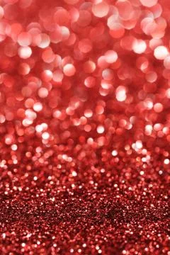Red sparkle. Glitter background. Stock Photos