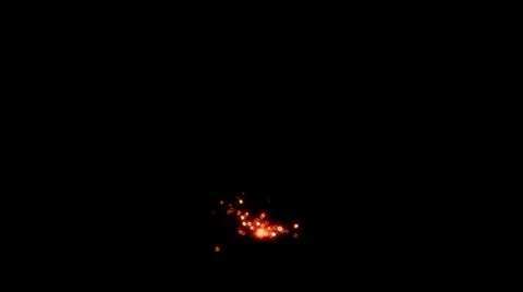 Red Sparks In Slow-Mo - 1 Stockbeeldmateriaal 67879242