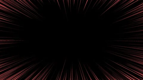 Red speed line burst, explosive comic effect, dynamic motion background Stock Footage 337618641