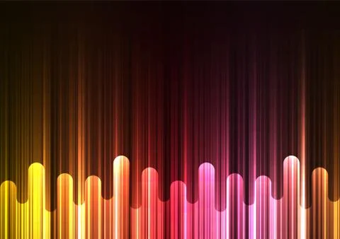 Red speed melt overlap abstract background Stock Illustration