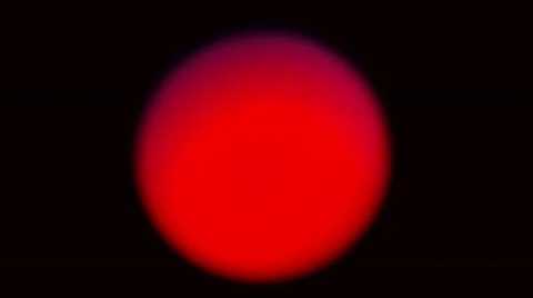 Red sphere, abstract, soft focus Stock Footage 56090365