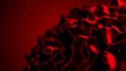Red sphere background. Stock Footage 77205581