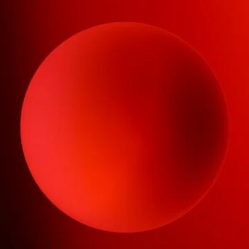 Red Sphere Stock Illustration
