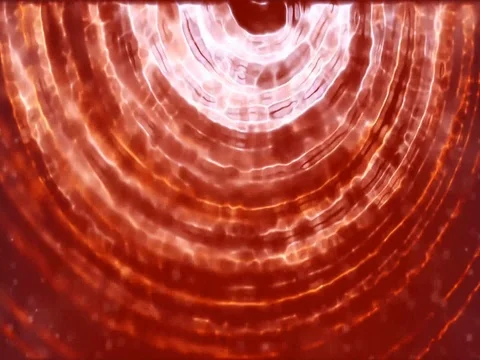 Red Spinning Energy Stock-Footage 73619324