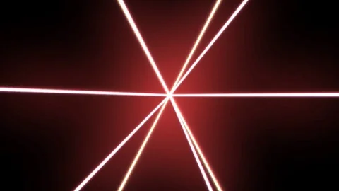 Red Spinning Lasers Stock Footage 74500644