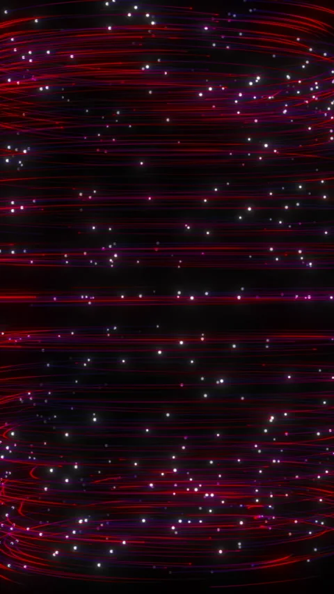 Red Spinning Particle Vortex Light Animation Loop Stock Footage 314413296