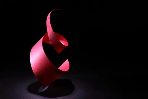 Red spiral Stock Photos