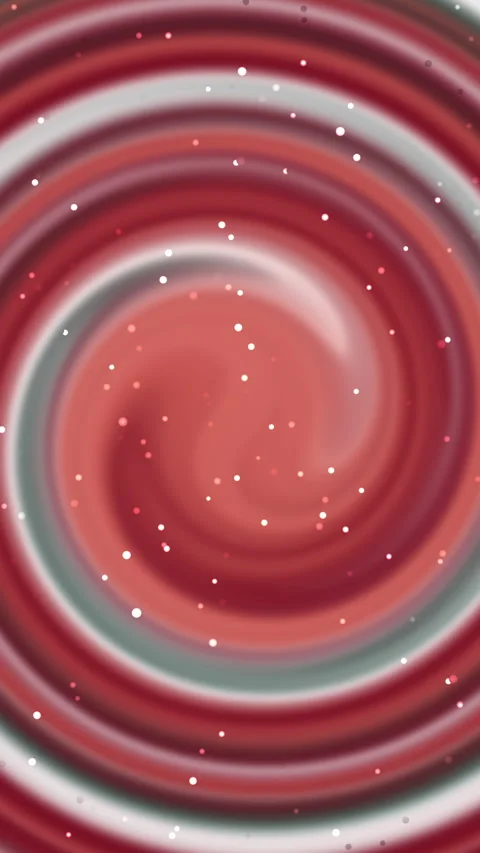 Red Spiral Vortex Abstract Background with Floating Particles Loop Stock Footage 327619631