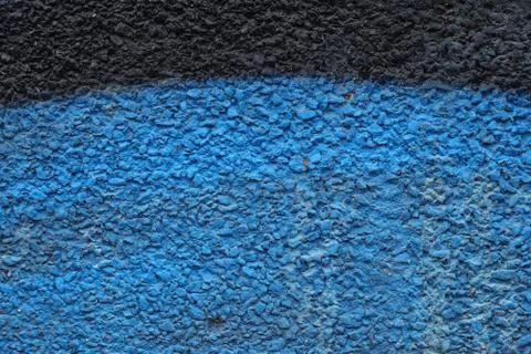 Red splash on cement wall texture background Stock-Fotos