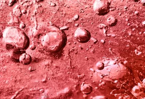 Red splash. Stock Photos