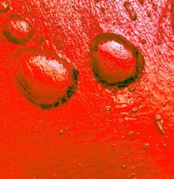 Red splash. Stock Photos