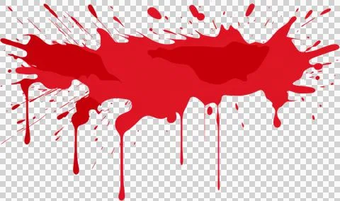 A red splatter of paint  Stock Photos