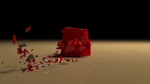 Red splinters 库存影片 80216328