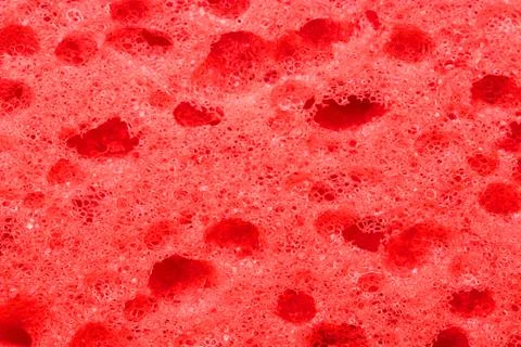 Red sponge texture Stock Photos
