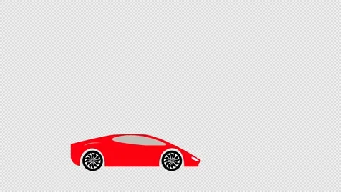Sports Car Animation Stock Video Footage, Royalty Free Sports Car  Animation Videos