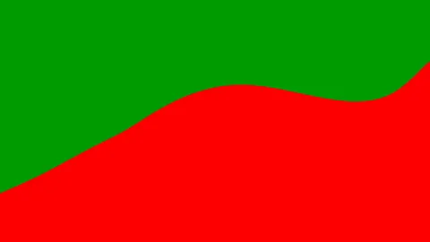 Red spot background green Stock Footage 197477882