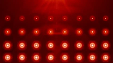 Red spotlight flash lighting bulb Video stock 39691830