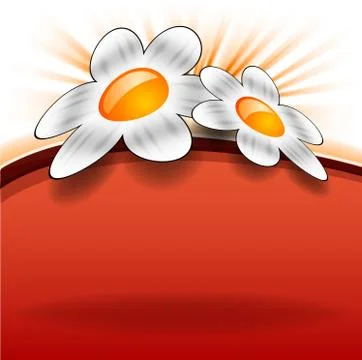 Red spring Stock Illustration