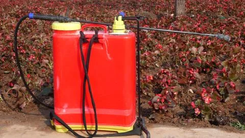Red sprinkler Stock Photos