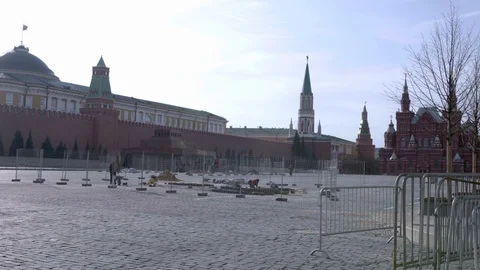 The Red Square 4 Stock Footage 128190954