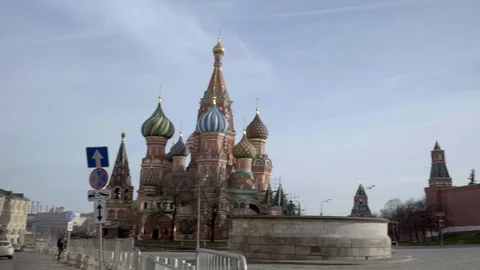 The Red Square 5 Stock Footage 128190944