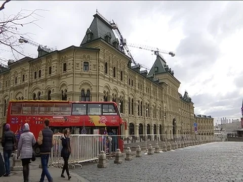 Red Square 6 Stock Footage 77041376