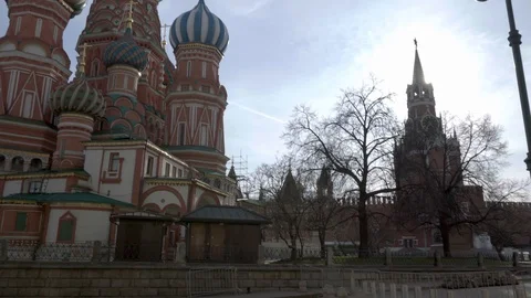 The Red Square 6 Stock Footage 128190931