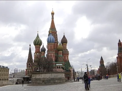Red Square 9 Stock Footage 77001131