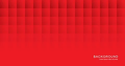 Red square abstract background. Use for cover, banner, website, and print Stock Illustration