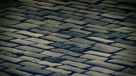 Red Square Brick Road Stock Footage 23774294